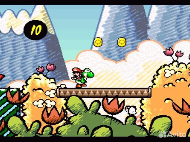 Игра Super Mario World 2: Yoshi’s Nintendo snes