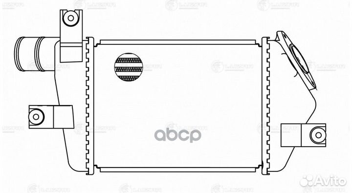 Онв (радиатор интеркулера) для а/м Mitsubishi