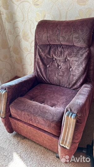 Диван и 2 кресла бу