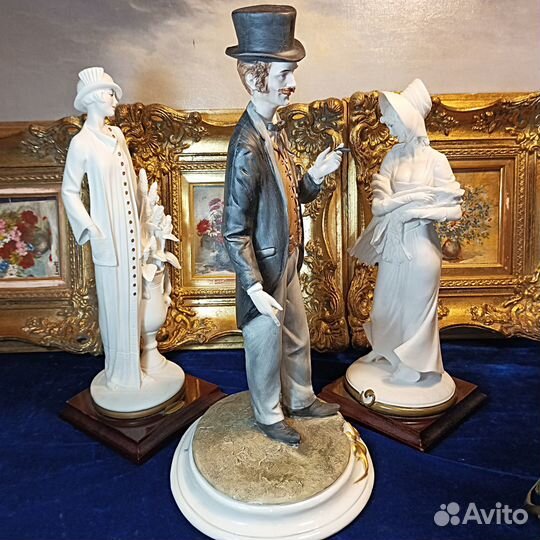 Capodimonte.Джентельмен.Италия.Статуэтка.Мужчина