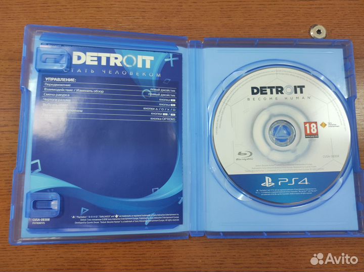 Detroit: become human ps4 диск