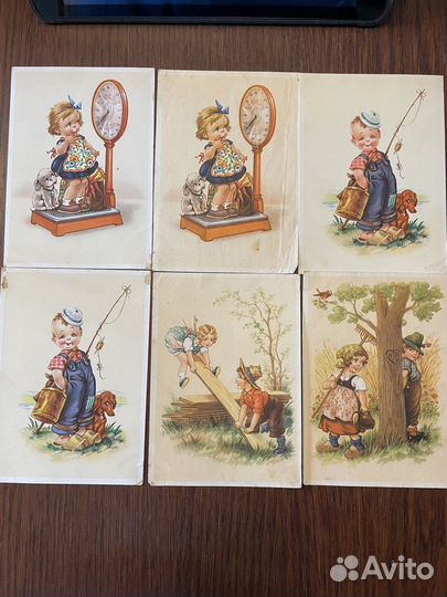 Немецкие открытки 1940-50