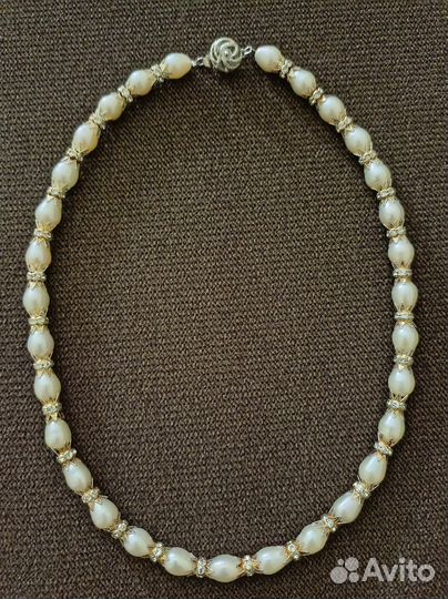 Жемчужное ожерелье новое