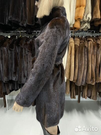 Стильный полушубок из норки 40-42 р