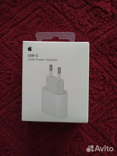 Адаптер Apple 20w mhje3zm/a