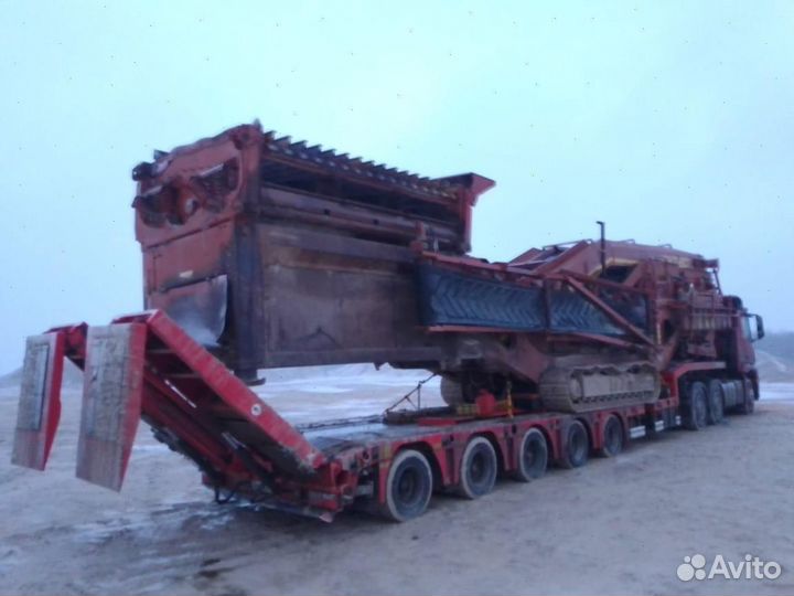 Перевозка спецтехники. Аренда трала