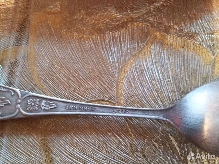 Ложки чайные мельхиоровые СССР