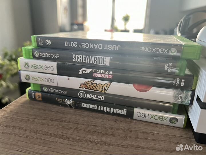 Xbox One s 1tb с играми