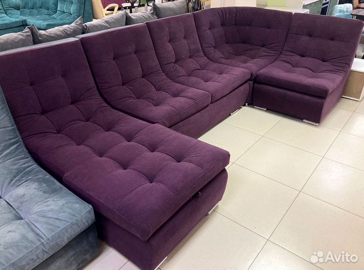 Диван трансформер п образный