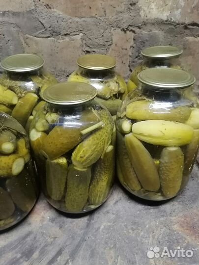 Огурцы соленые