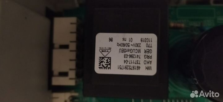 Модуль инверторного двигателя whirlpool awe9630