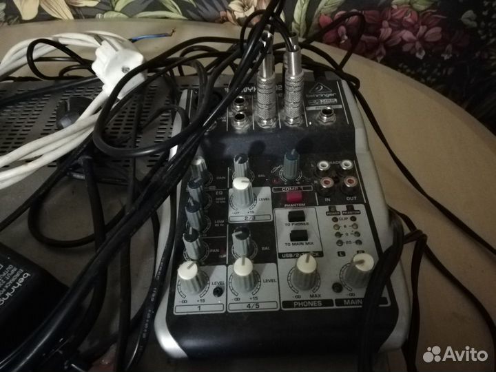Усилитель Вега (советский) + микшер