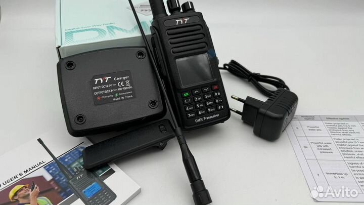 Цифровая радиостанция TYT MD-UV390 DMR AES 256 ip6