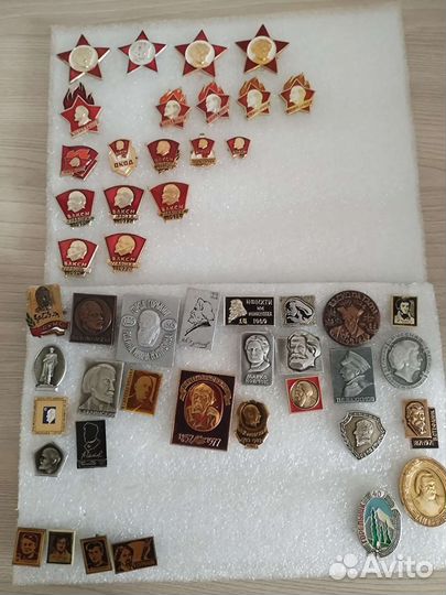 Значки ссср,Тула наборы,Ленин личности