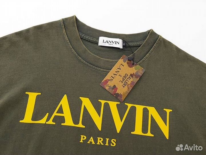 Футболка Lanvin Зеленая