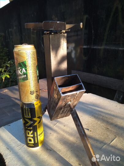 Ракетная печь для охоты и рыбалки