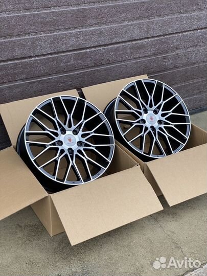 Диски литые V-FS34 R18 5x108 Black Machined