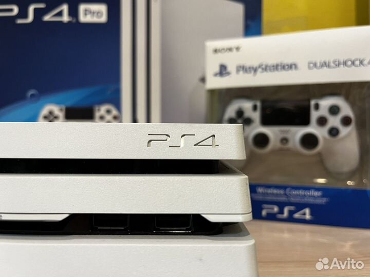 Sony playstation 4 pro белая