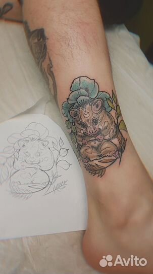 Мастер татуировки