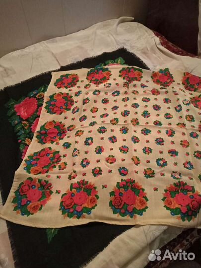 Старинные платки СССР