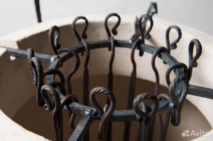 Тандыр «Атаман» с откидной крышкой