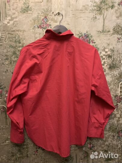 Блузка розовая