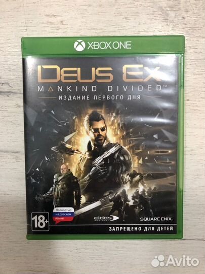 Deus Ex Mankind Divided для X-Box One
