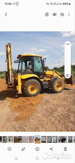 Трактор,экскаватор jcb 3cx