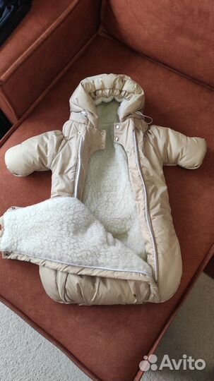 Конверт для новорожденного зимний