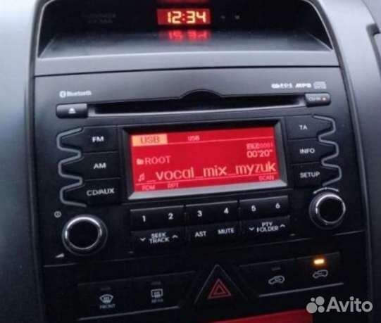 Магнитола на Киа Соренто 2010