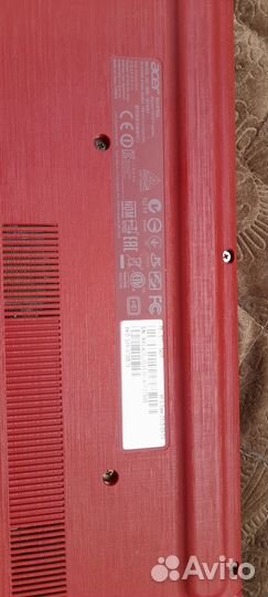 Ноутбук Acer aspire F15 core i3-5005U/12Gb/HDD1000