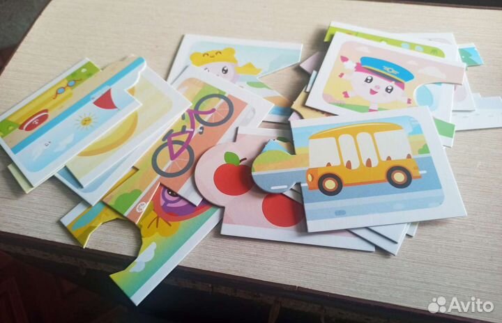 Лото деревянное и развивающие игрушки