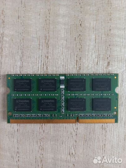 Оперативная память Kingston DDR3 4Gb SO-dimm