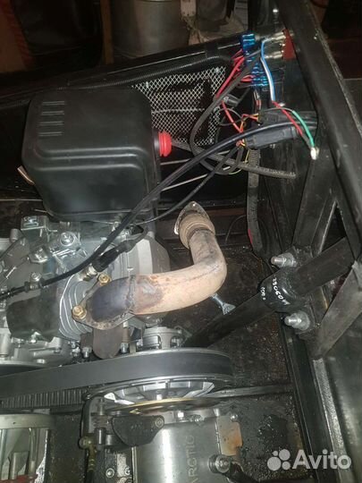 Самодельный снегоход