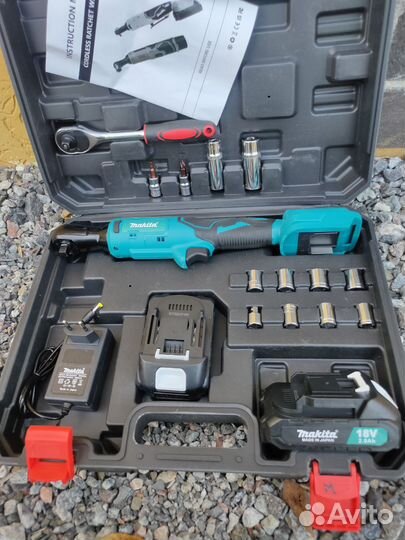Угловой гайковерт makita трещётка