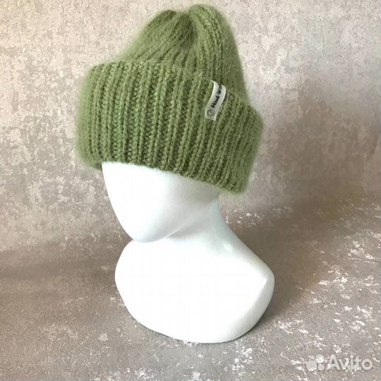 Вязаная шапка «такори» ручной работы