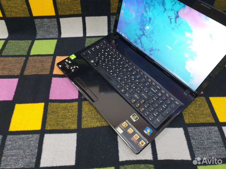 Ноутбук Lenovo G580 SSD диск на 120Гб
