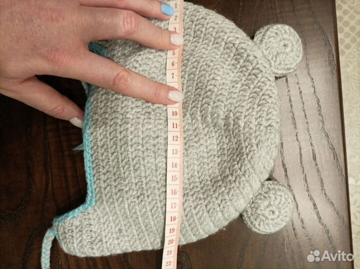 Зимний комплект на мальчика(шапка+шарф)