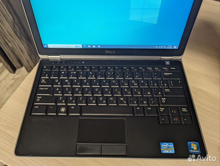 Компактный ноутбук Dell i5-2520M/128 SSD/4 RAM