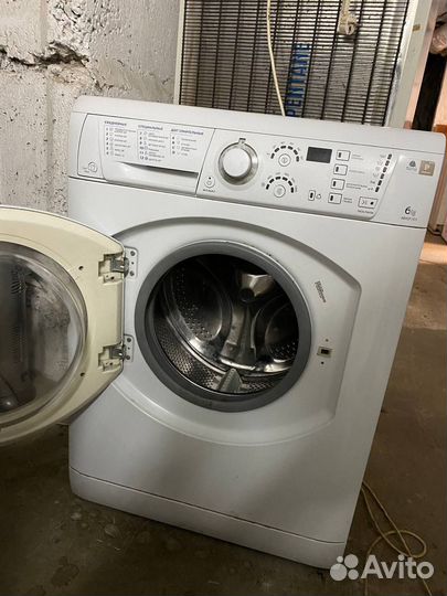 Стиральная машина hotpoint ariston 6кг