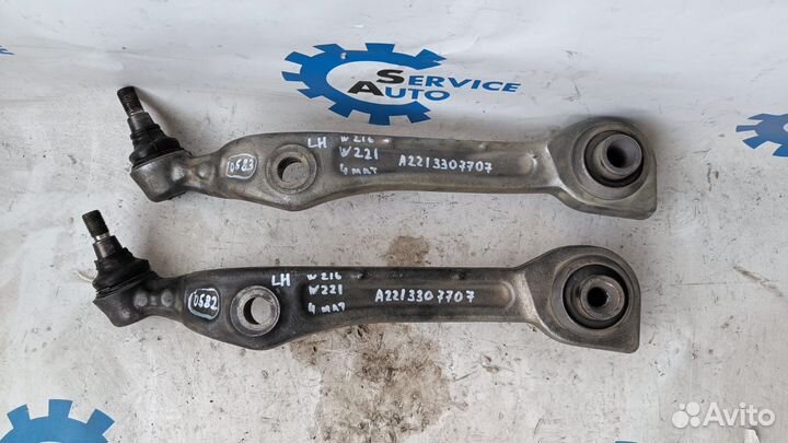 Mercedes W221 05- передний левый рычаг пневмо