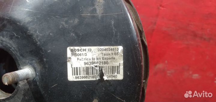 Пежо 307 усилитель тормозов вакуумный Peugeot 307