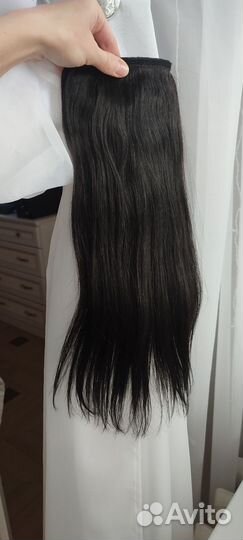 Волосы натуральные на заколках