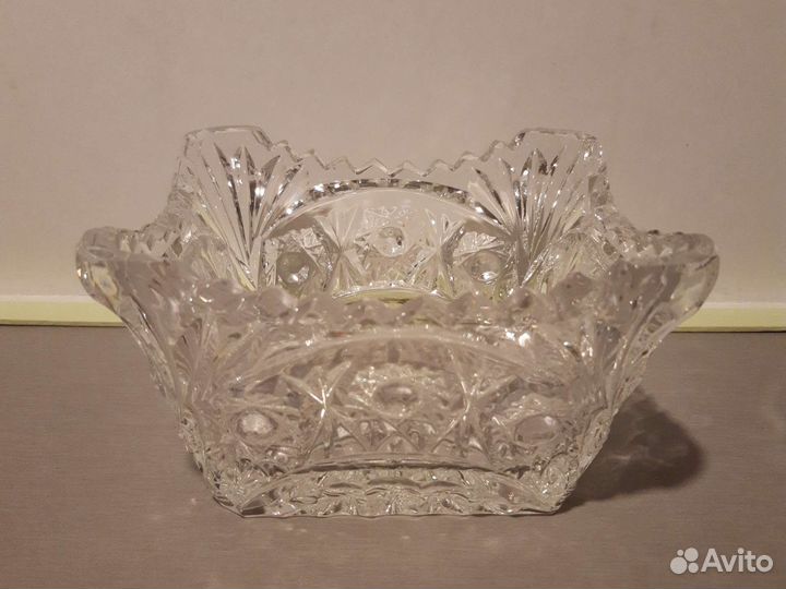 Хрустальные салатники СССР и ваза