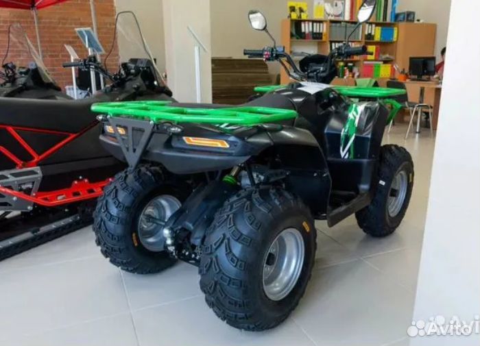 Квадроцикл Ирбис ATV 200 зеленый