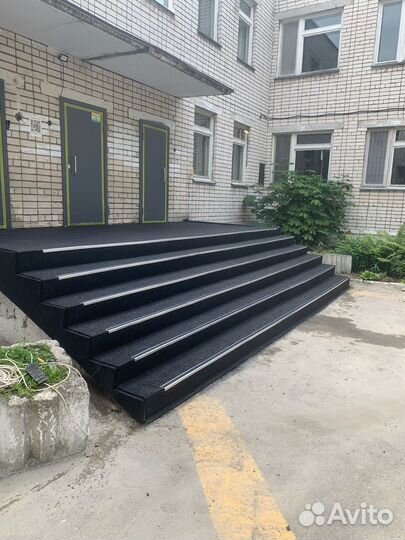 Покрытие из резины для входа