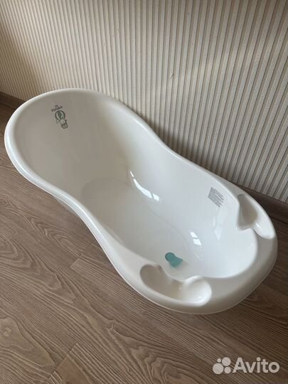 Ванночка для купания с горкой и термометром