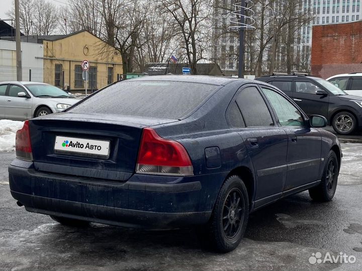 Volvo S60 2.4 AT, 2003, 275 000 км
