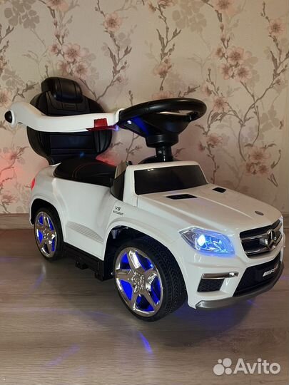 Машинка каталка толокар mercedes