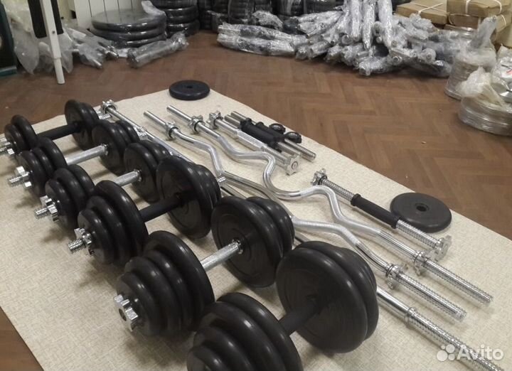 Гантели и штанги